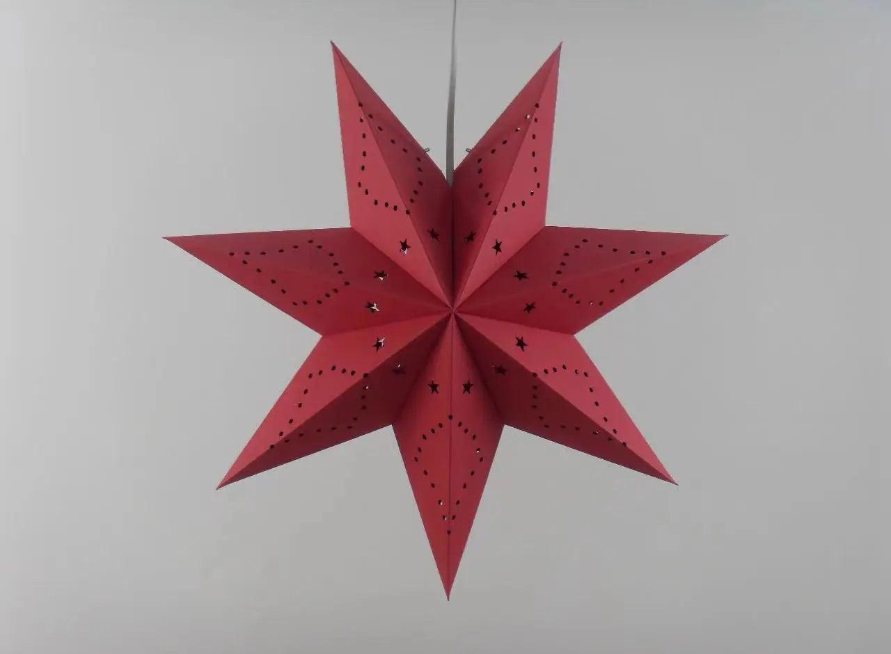 MR035 Hollow Star Hanging, Eid Mubarak Christmas Ramadan Decoration