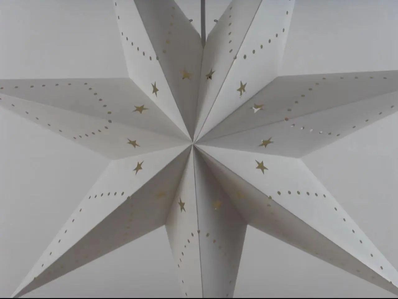 MR035 Hollow Star Hanging, Eid Mubarak Christmas Ramadan Decoration