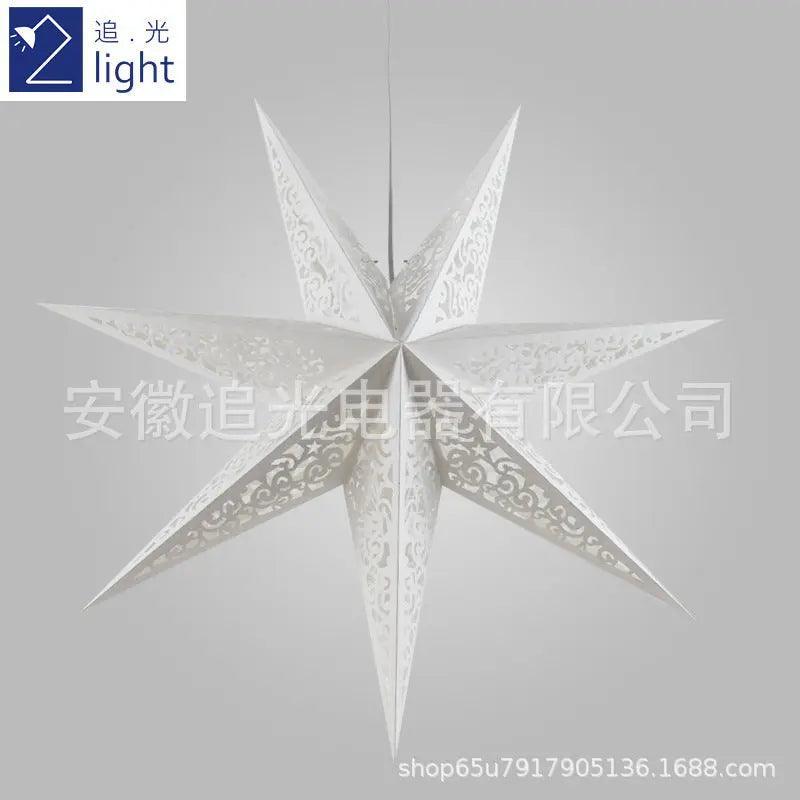 MR035 Hollow Star Hanging, Eid Mubarak Christmas Ramadan Decoration