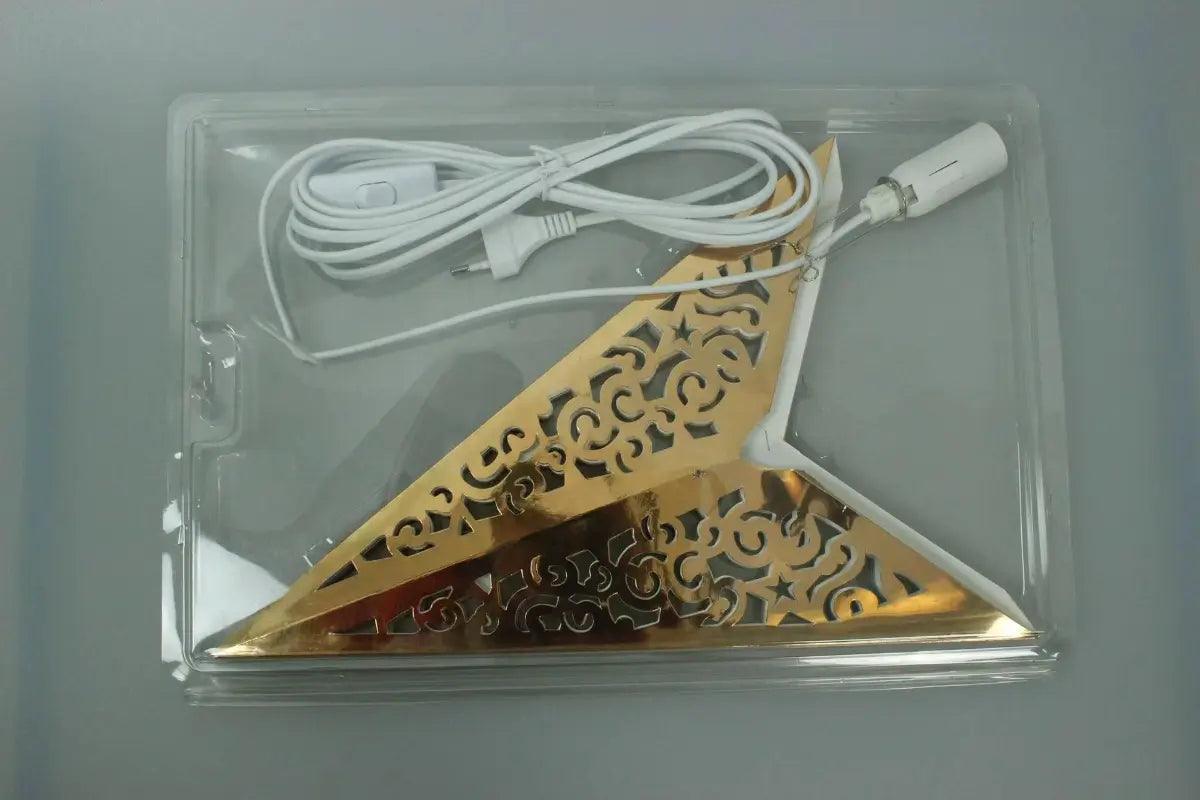 MR035 Hollow Star Hanging, Eid Mubarak Christmas Ramadan Decoration