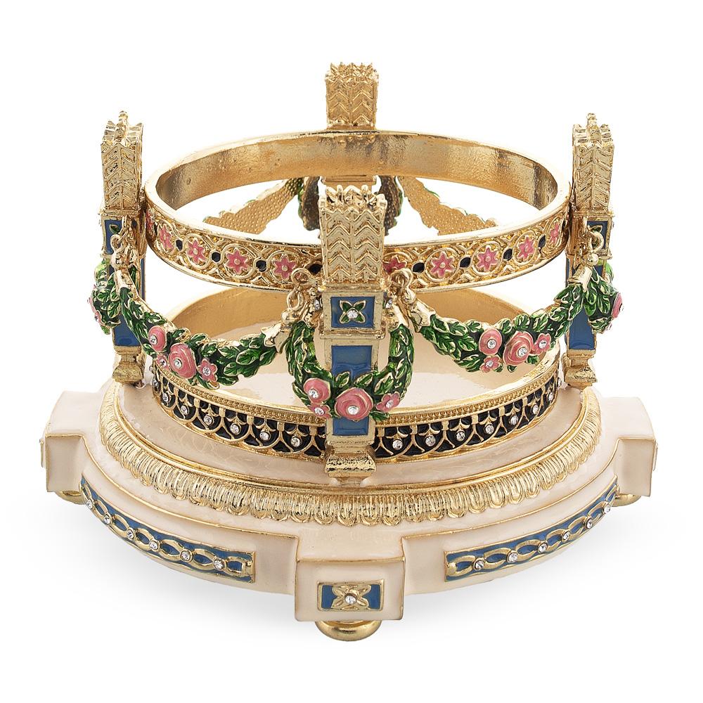 1907 Love Trophies Egg (Cradle with Garlands) Musical Royal Easter Egg